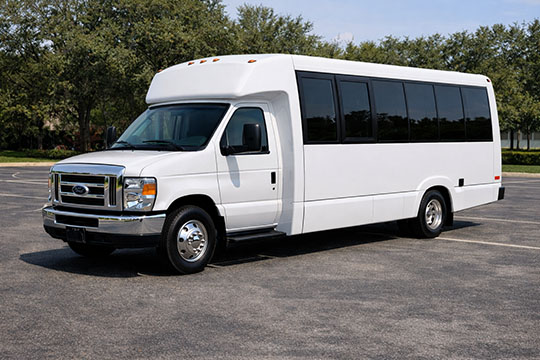 18-passenger minibus available for charter in Independence, MO