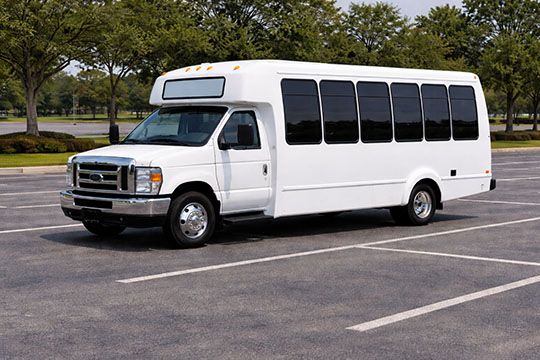 20-passenger minibus available for charter in Independence, MO