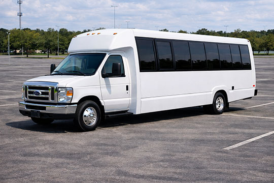 25-passenger minibus available for charter in Independence, MO